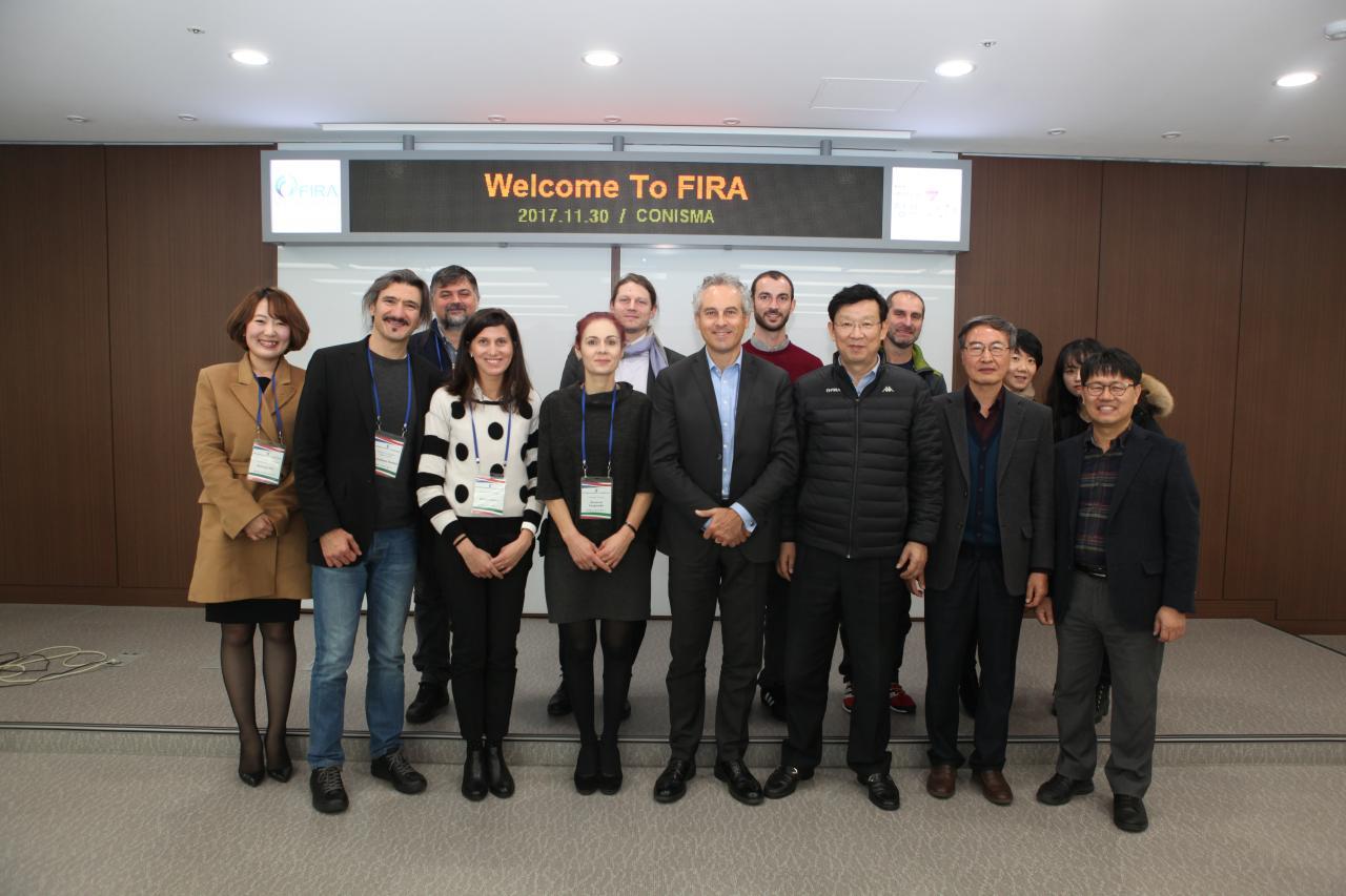 [2017.11.30.] 한국-이탈리아 해양과학협력 심포지엄 참석자 FIRA 방문