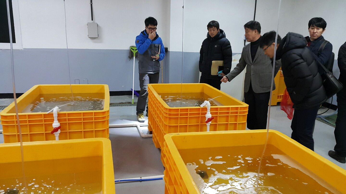 [2016.01.14.] 전남 해양수산과학원 국제갯벌연구센터 방문 및 수산자원조성 관련 기술교류