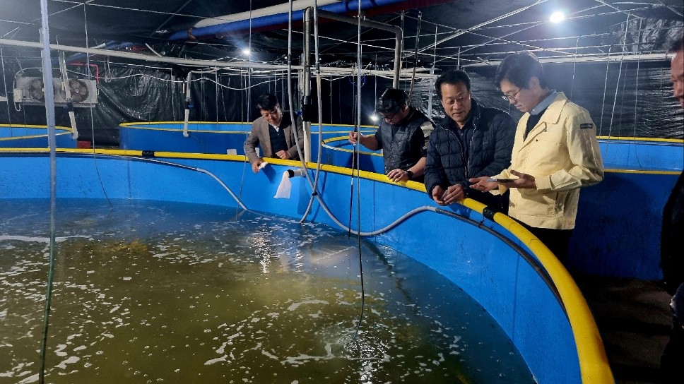 [25.11.27.] 해삼 종자생산 시설 방문